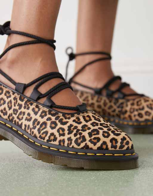 Dr. Martens – Elphie II – Sznurowane buty w zwierzęcy wzór, 3 z 4