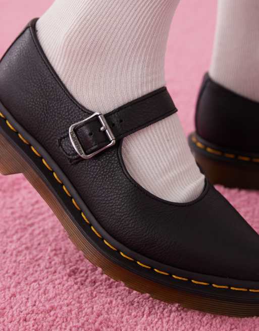 Dr Martens Elphie mary jane shoes in black | ASOS