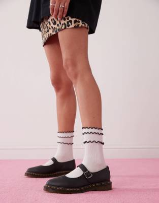 Dr Martens Elphie Mary Jane shoes in black