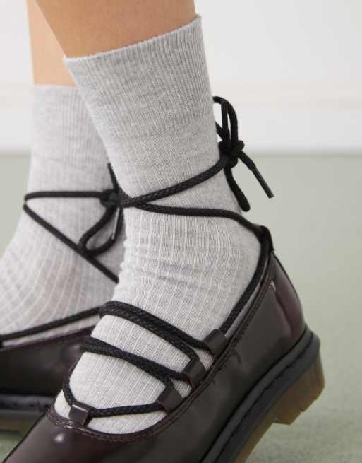 Dr Martens - Elphie - Scarpe stringate rosso ciliegia, 4 di 4