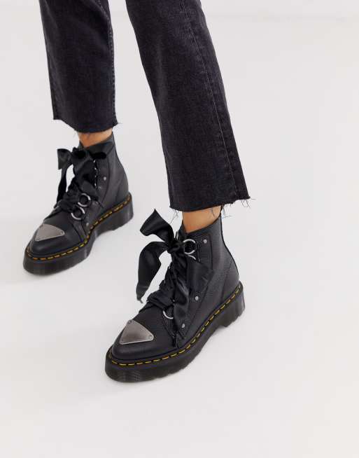 Dr Martens Farylle Bottines paisses en cuir avec lacets en