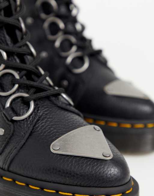 Dr Martens Farylle Bottines paisses en cuir avec lacets en