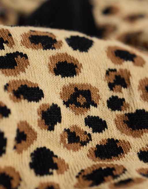 Dr Martens – Flerfärgade strumpor med hjärtan och leopardmönster, 3 av 3