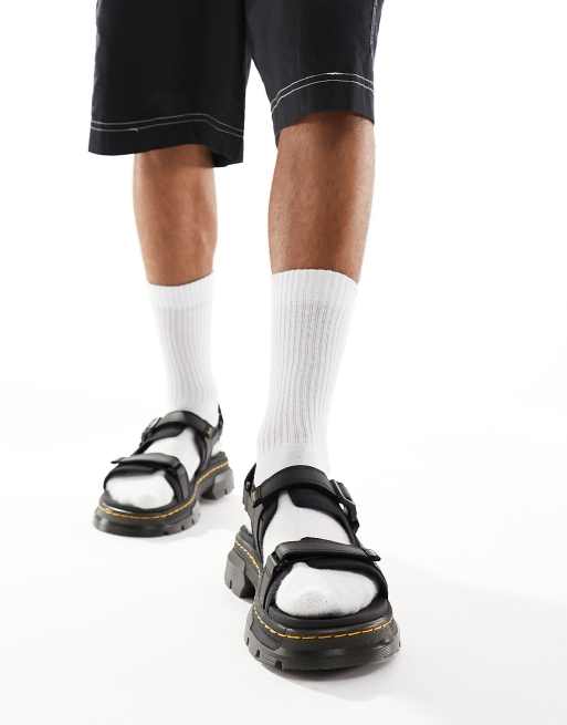 【美品】Dr.Martens FORSTER BLACK Amazon.com | Dr. Martens Unisex Forster Poly Rip Stop Sandal