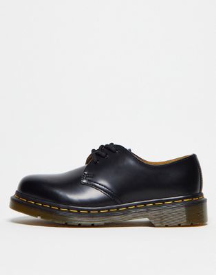 Dr Martens Gibson 1461 3-eye shoes in black - ASOS Price Checker