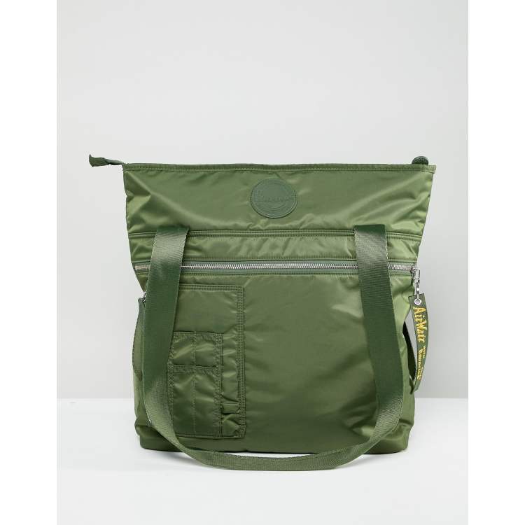 Dr Martens Green Flight Tote Backpack