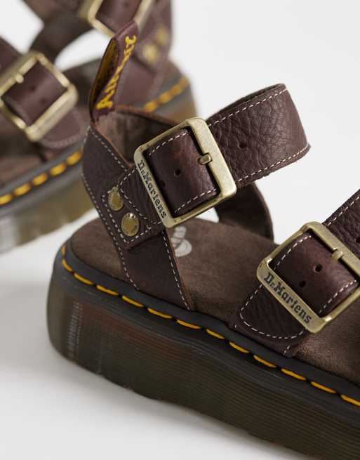 Dr Martens - Gryphon Quad - Brune sandaler , 2 af 4