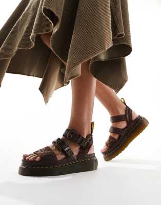  Gryphon quad western sandals  suede