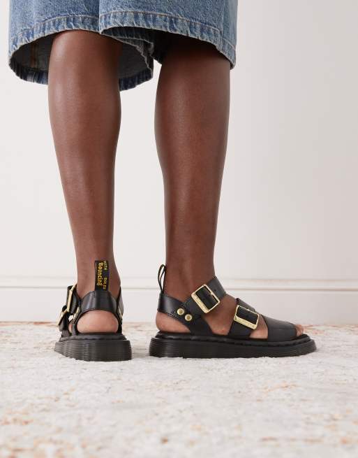 Dr Martens - Gryphon - Sandalen in zwart, 3 van 4