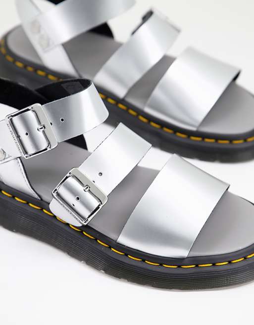 Dr Martens Gryphon sandals in silver | ASOS Dr Martens Gryphon sandals in silver | ASOS