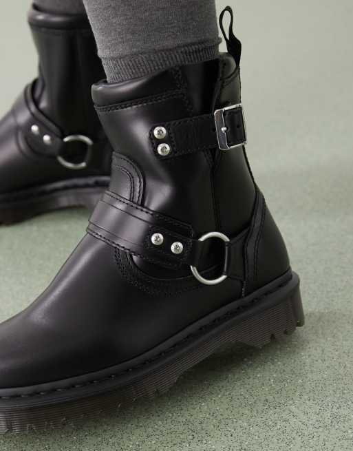 Dr Martens Harness detail ankle boot in black, 4 of 4