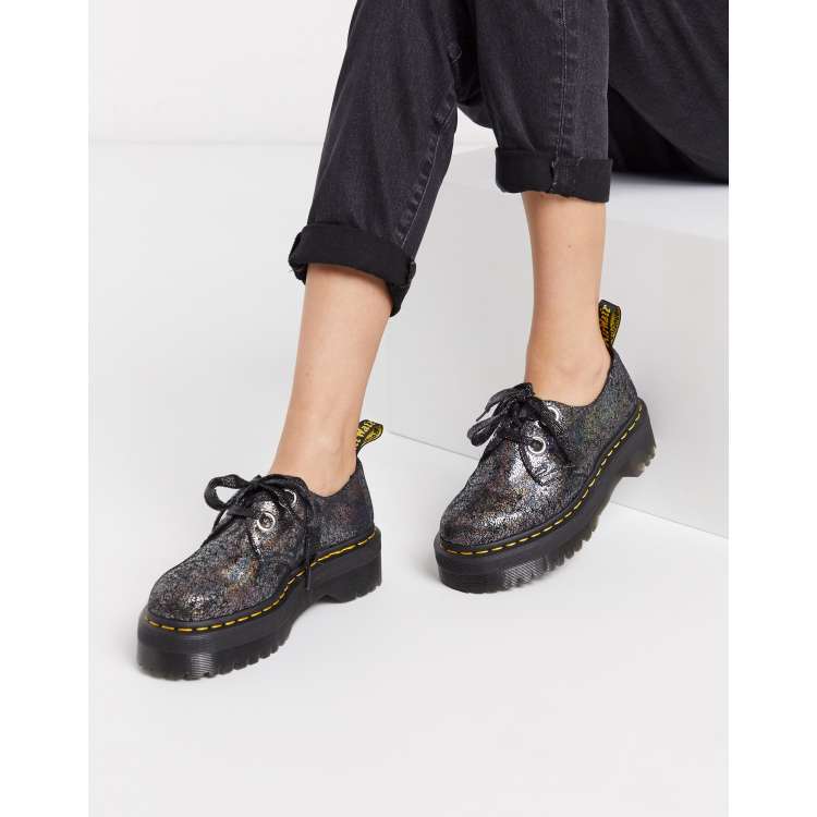 Pewter dr martens clearance boots