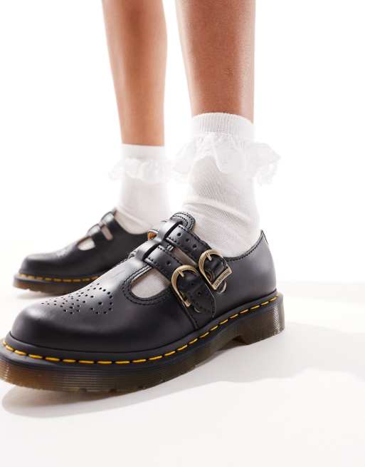 Dr Martens - Hvide strømper med flæser, 3 af 4