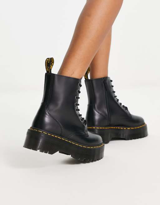 Asos dr cheap martens platform