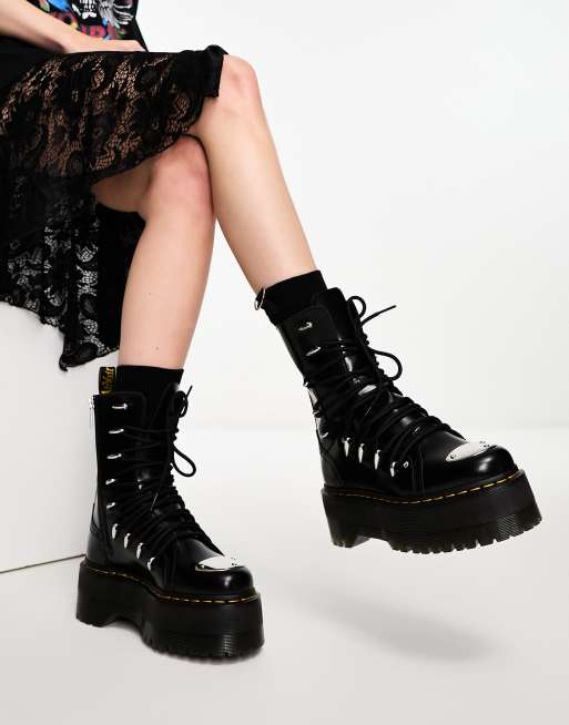 Doc martens plateforme on sale paillettes