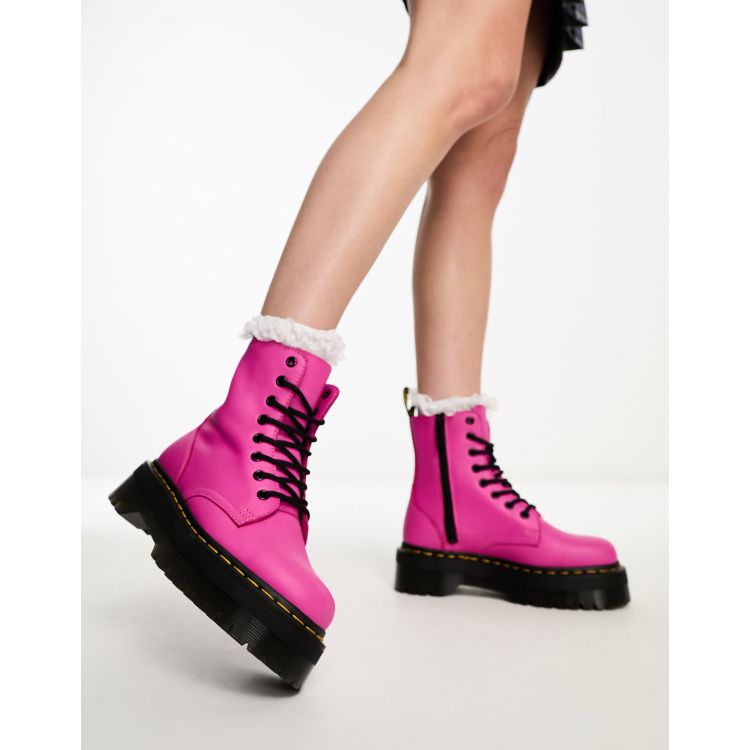 Doc martens 2024 avec rose