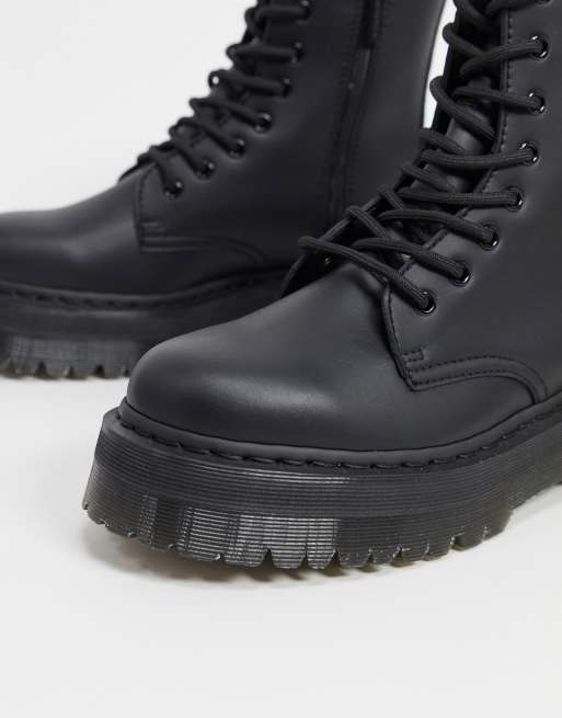 Dr Martens - Jadon - Bottines végétaliennes à plateformes - Noir, 3 de 4