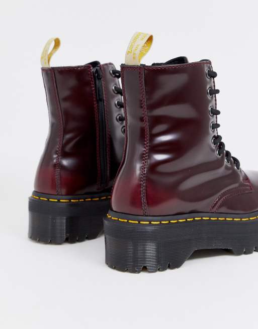 Dr martens hot sale cherry jadon