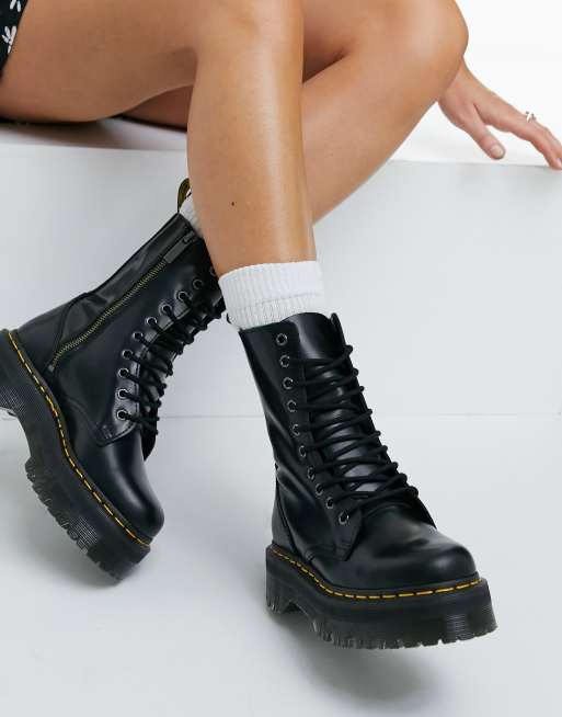 Minnaar Reis verdwijnen Dr Martens Jadon Hi boots in black | ASOS