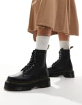 [Dr Martens] Dr Martens Jadon III 8 Eye boots in black pisa 45 BLACK