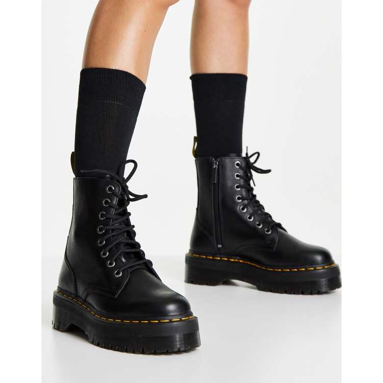 Dr Martens Jadon Pisa in black ASOS