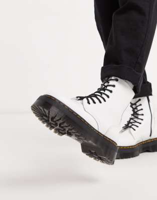 dr martens white platform