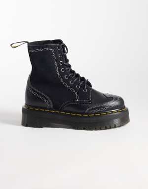 Dr Martens Jadon Rodeo 8 Eye boots in black