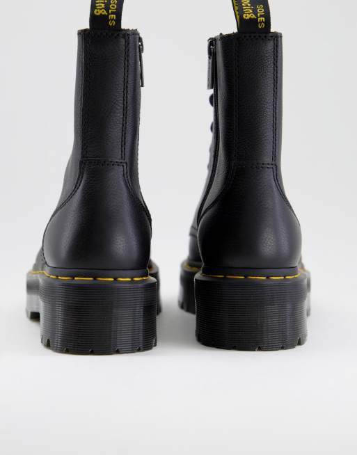 Dr Martens - Jadon - Støvler med 8 snørehuller i sort, 4 af 4
