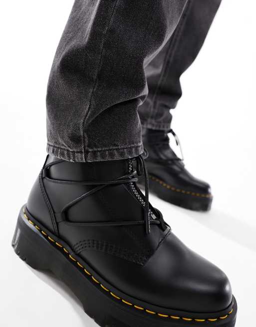 Dr Martens – Jarrick II – Svarta boots i slätt läder med snörning, 2 av 4