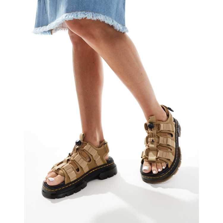 Dr Martens Jericho sandals in tan ASOS