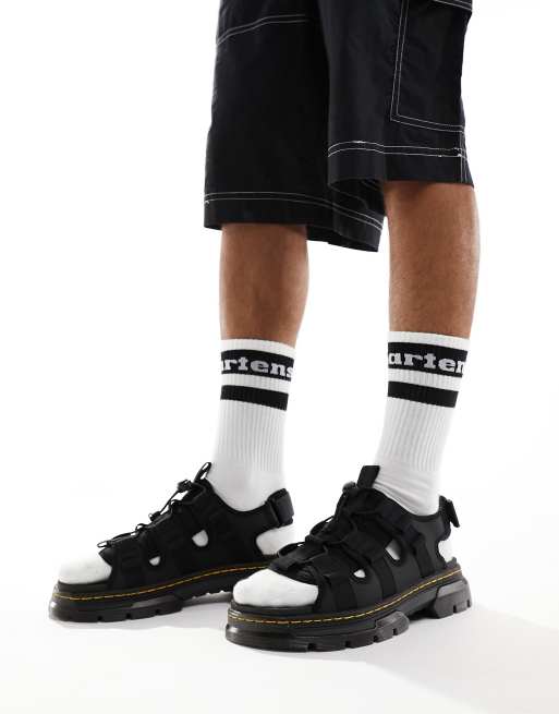 サンダル [DR.MARTENS] Jericho Black Ajax & Black Classic Neoprene Dr. Martens Jericho Ajax Classic Sandal in Black for Men | Lyst