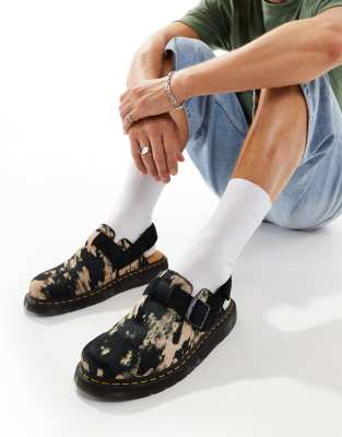 Dr. Martens – Jorge II – Beżowe zamszowe klapki | ASOS