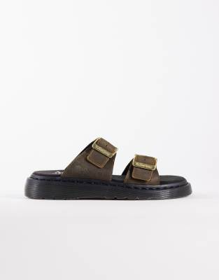  Josef slide sandal in olive