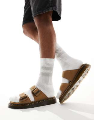 Dr. Martens – Josef – Unisex-Sandalen in Hellbraun - view 1