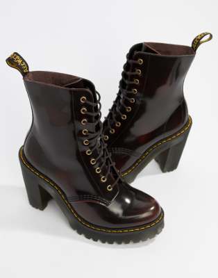 dr martens kendra boots cherry