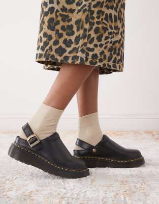 Dr. Martens - Laketen - Unisex-Mules in Schwarz