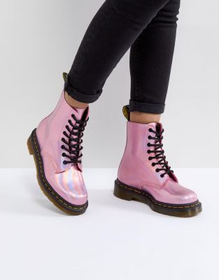 doc martin pink boots