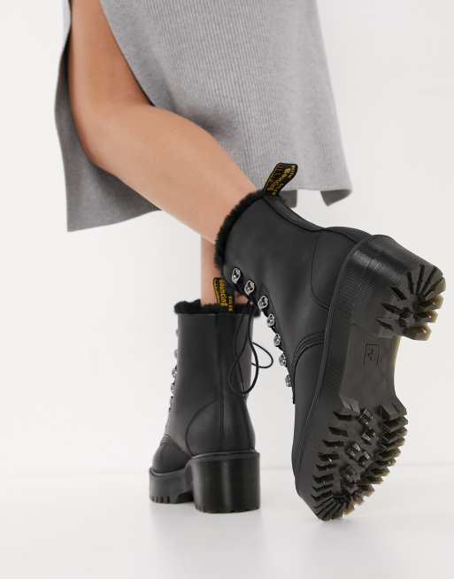 Doc martens cheap leona black