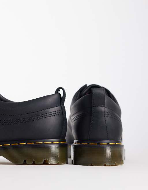 Dr. Martens – Lowell – Unisex-Schuhe in Crazy-Horse-Schwarz mit 4 Ösen, 3 von 4