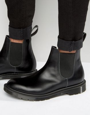 graeme leather chelsea boot
