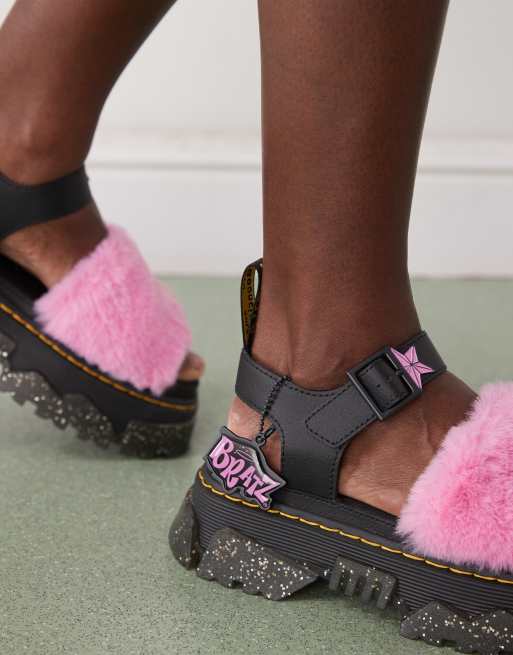 Dr Martens Mattison strap Bratz sandal in pink | ASOS