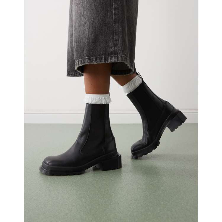 ◆Dr.Martens◆ Mayball Chelsea 32071770 Dr. Martens - Maybole in Black and Cherry Brush – gravitypope
