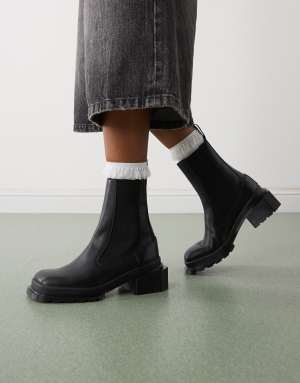 Dr Martens Maybole chelsea boots in black leather