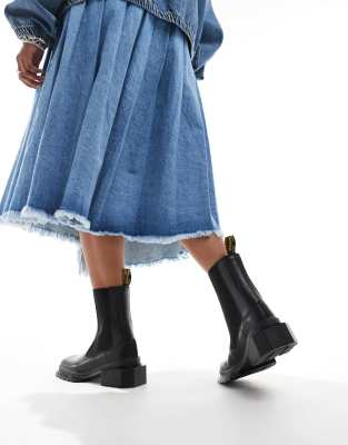 ショートブーツ・ブーティ Dr.Martens FW25 STIVALE CHELSEA MAYBOLE (32069001 BLACK) Dr. Martens Maybole Chelsea Boots | Free People