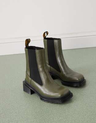 Dr. Martens - Maybole - Chelsea-Stiefel in Olivgrün