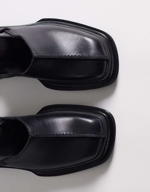 Dr Martens - Maybole - Muiltjes met vierkante neus in zwart, 3 van 4