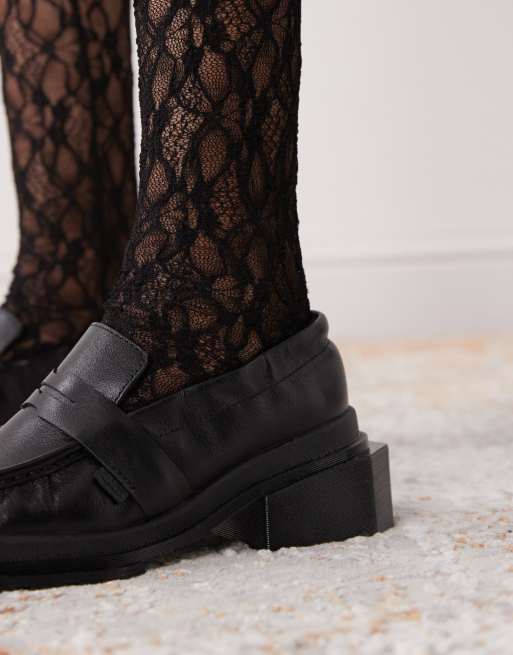 Dr Martens Maybole ruche detail loafer in black | ASOS