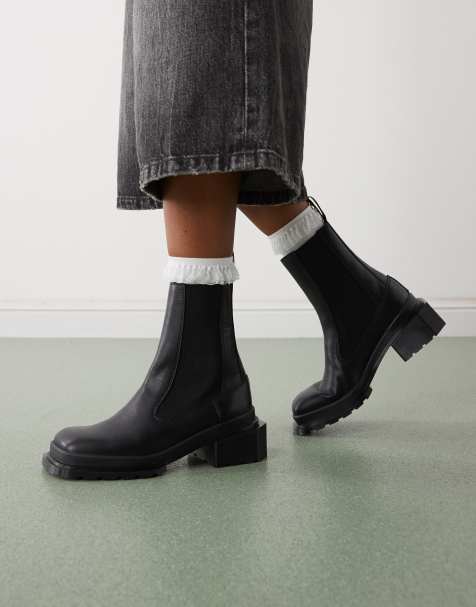 Dr. Martens - Maybole - Stivaletti Chelsea neri in pelle - view 1