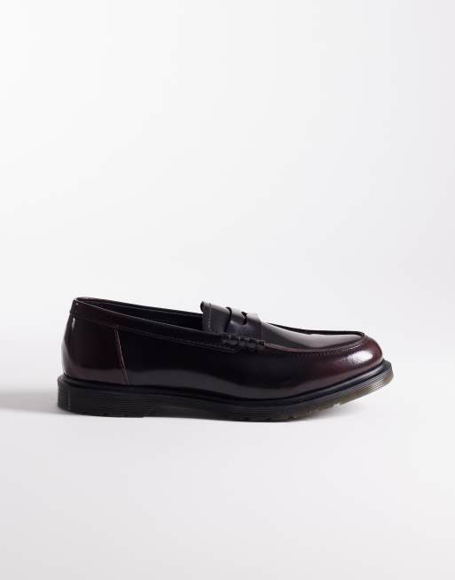 Dr Martens – Mayfare – Körsbärsröda loafers, 2 av 4