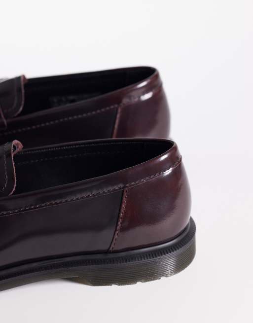 Dr Martens – Mayfare – Körsbärsröda loafers, 3 av 4